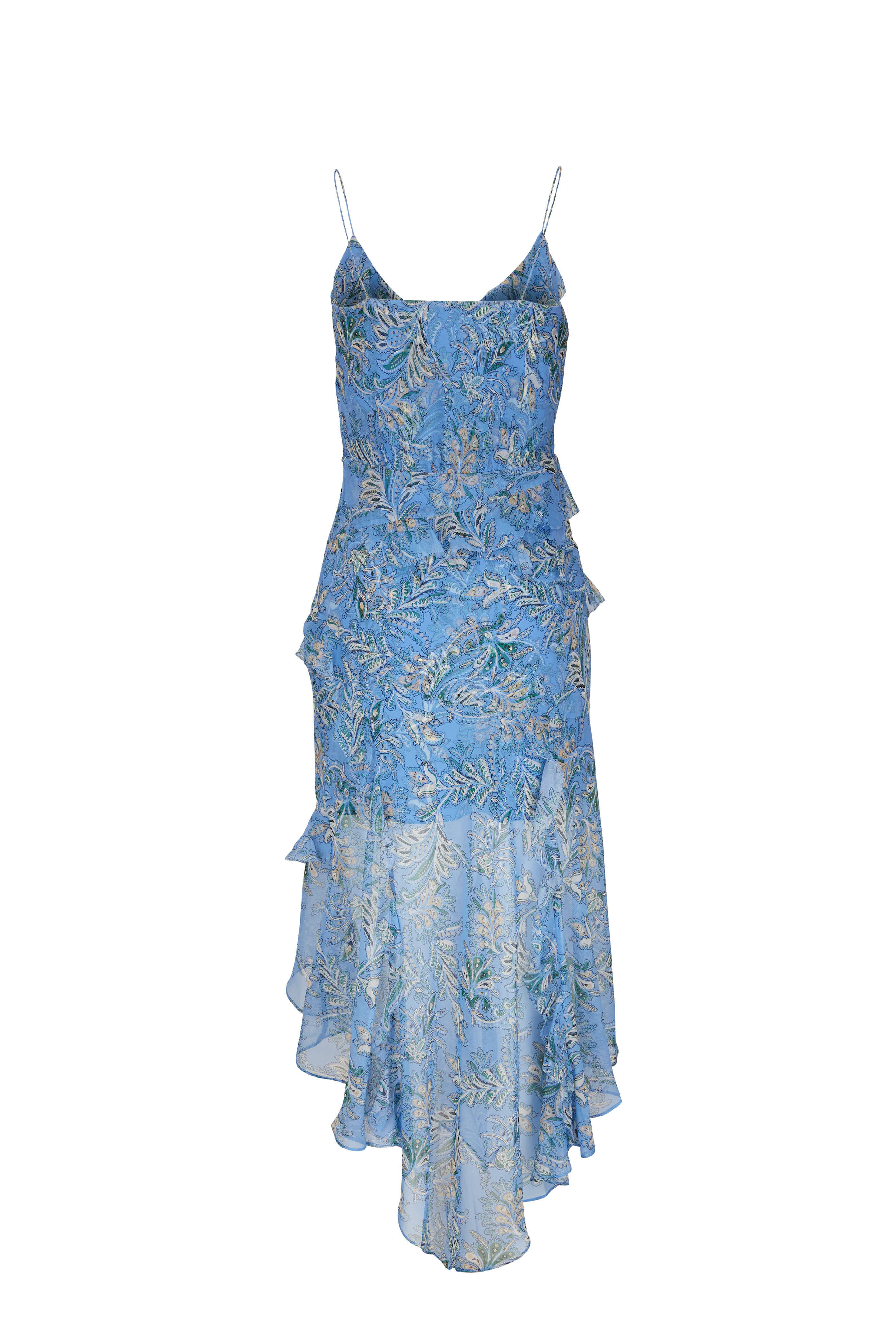 Veronica Beard - Avenel Blue Floral Print Dress