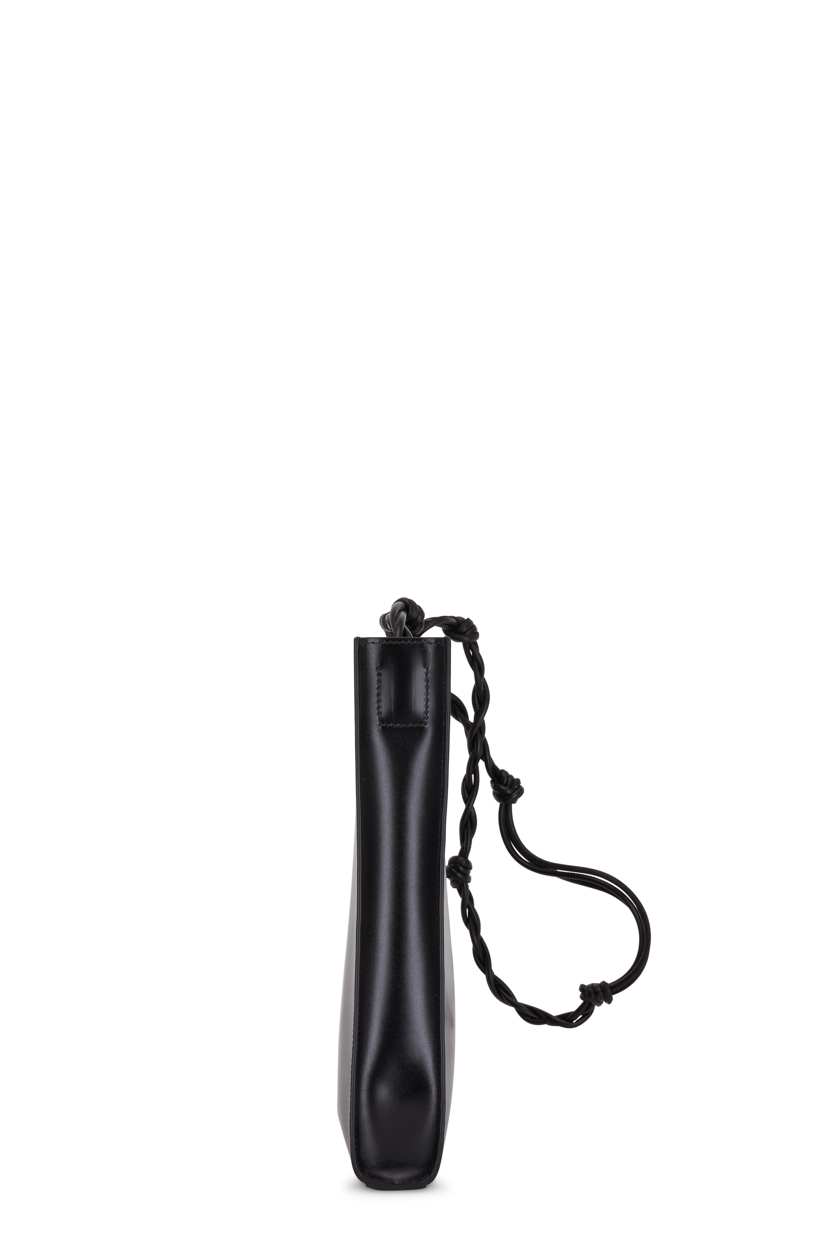 Jil Sander - Tangle Black Leather Rectangle Medium Bag
