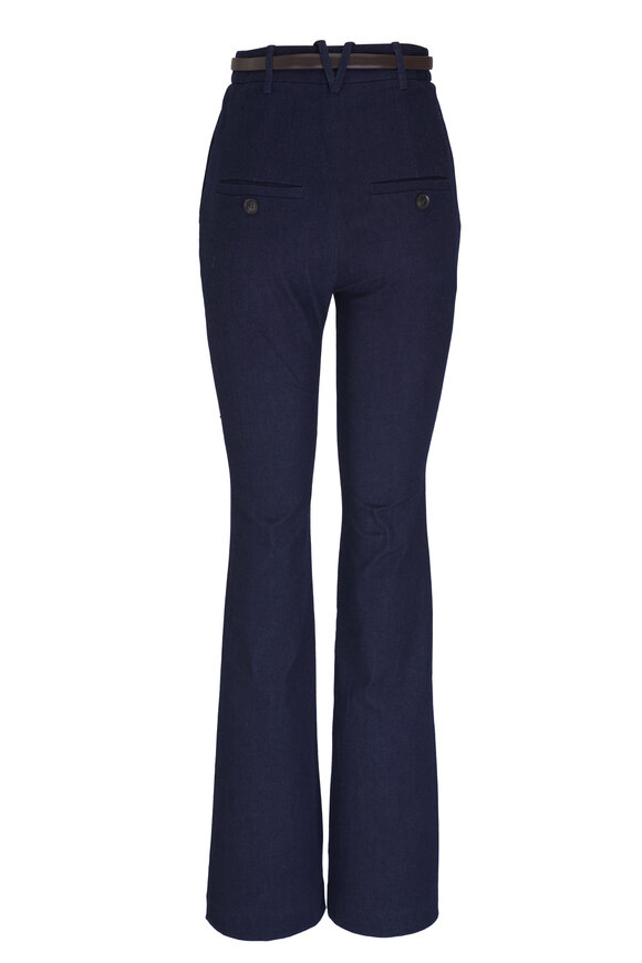 Veronica Beard - Gracie Midnight Denim Belted Pant 