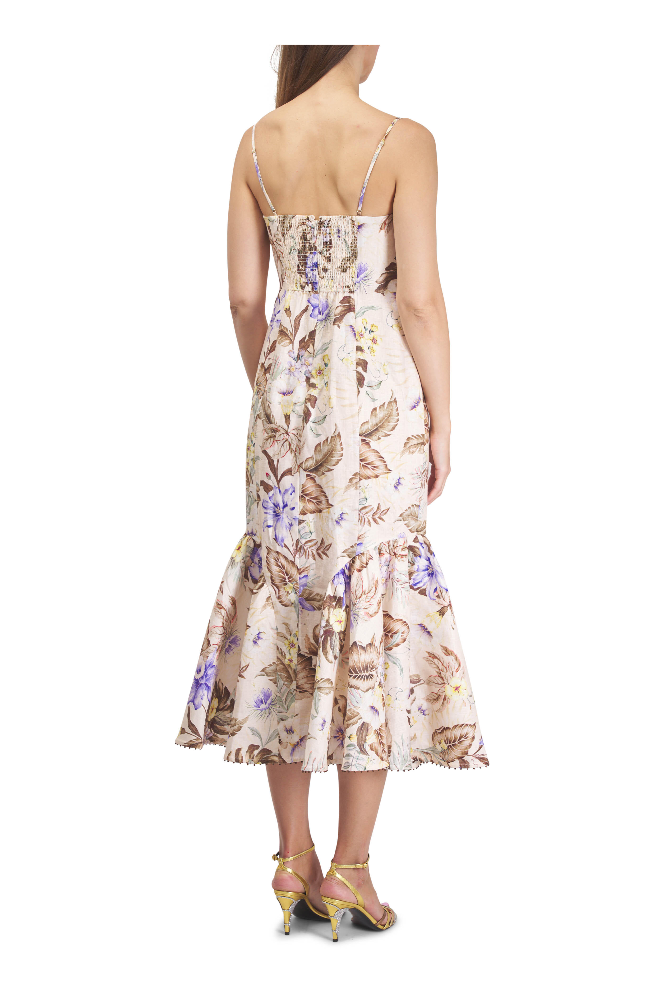 【CARAMEL】MISSOURI DRESS - CREAM FLORAL Kids Caramel MISSOURI GIRL DRESS - CREAM FLORAL | Garmentory