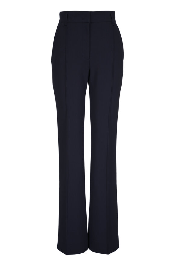 【Dorothee Schumacher】チェックフレアバージンウールパンツ Dorothee Schumacher - Striking Coolness Ivory Bootcut Pant