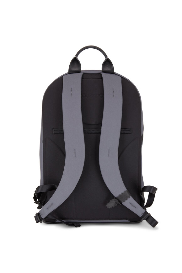 Troubadour - Off Piste Dark Gray Weaved Nylon Rucksack