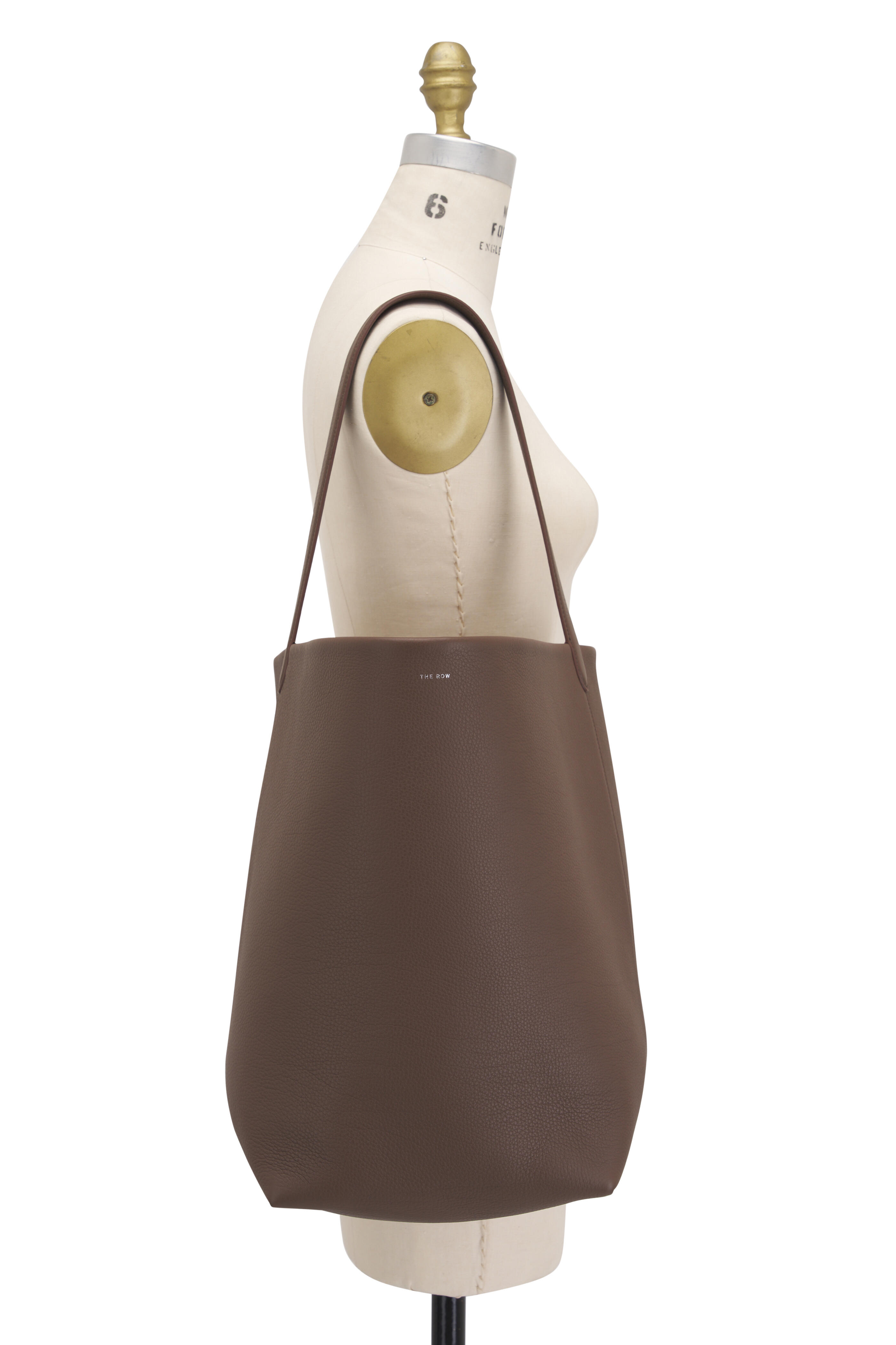 ★The Row★ LARGE N/S Park レザートート ♪DARK OLIVE Large N/S Park Tote レザーバッグ ブルー – The Row