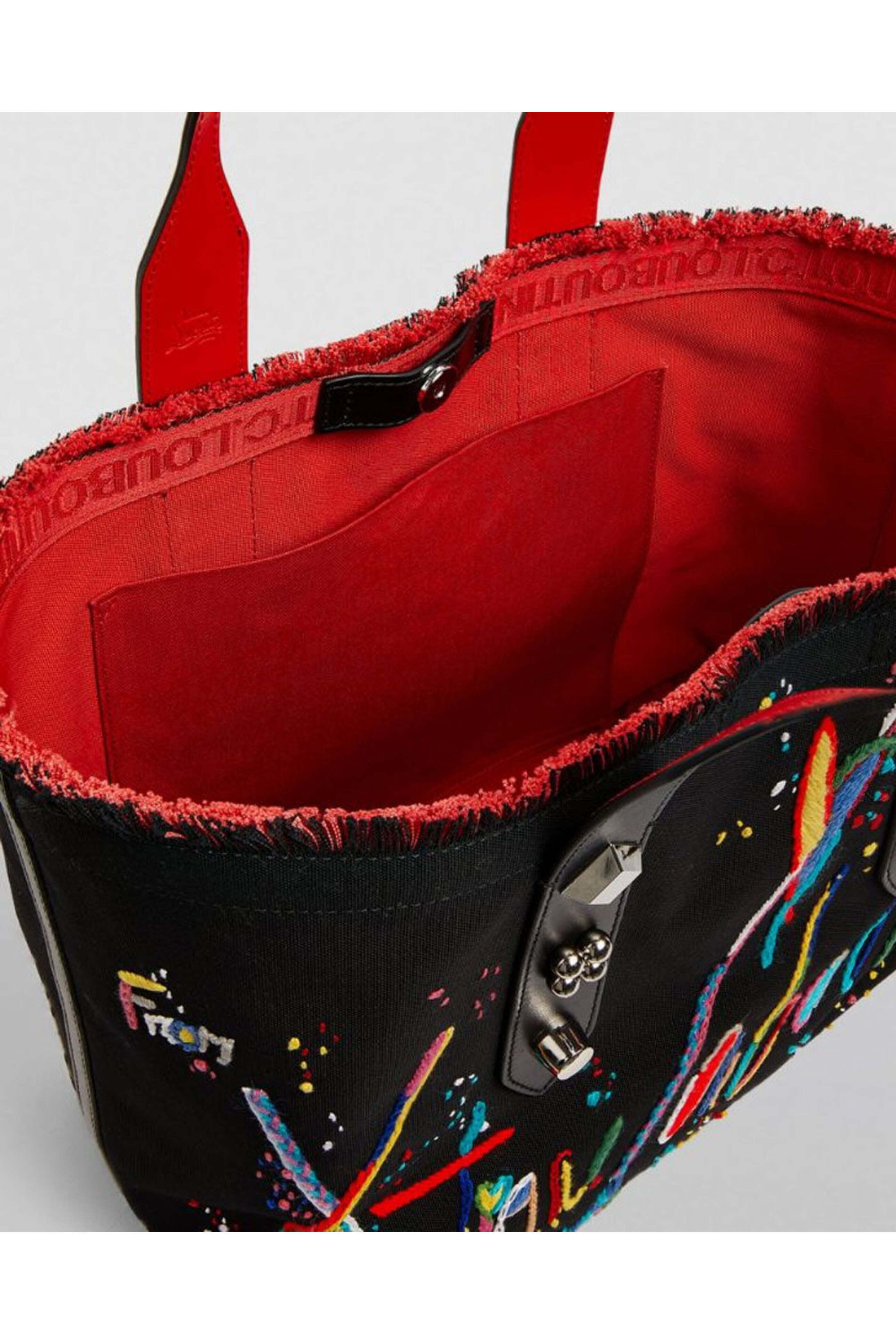Christian Louboutin - Frangibus Medium Tote Bag in Black