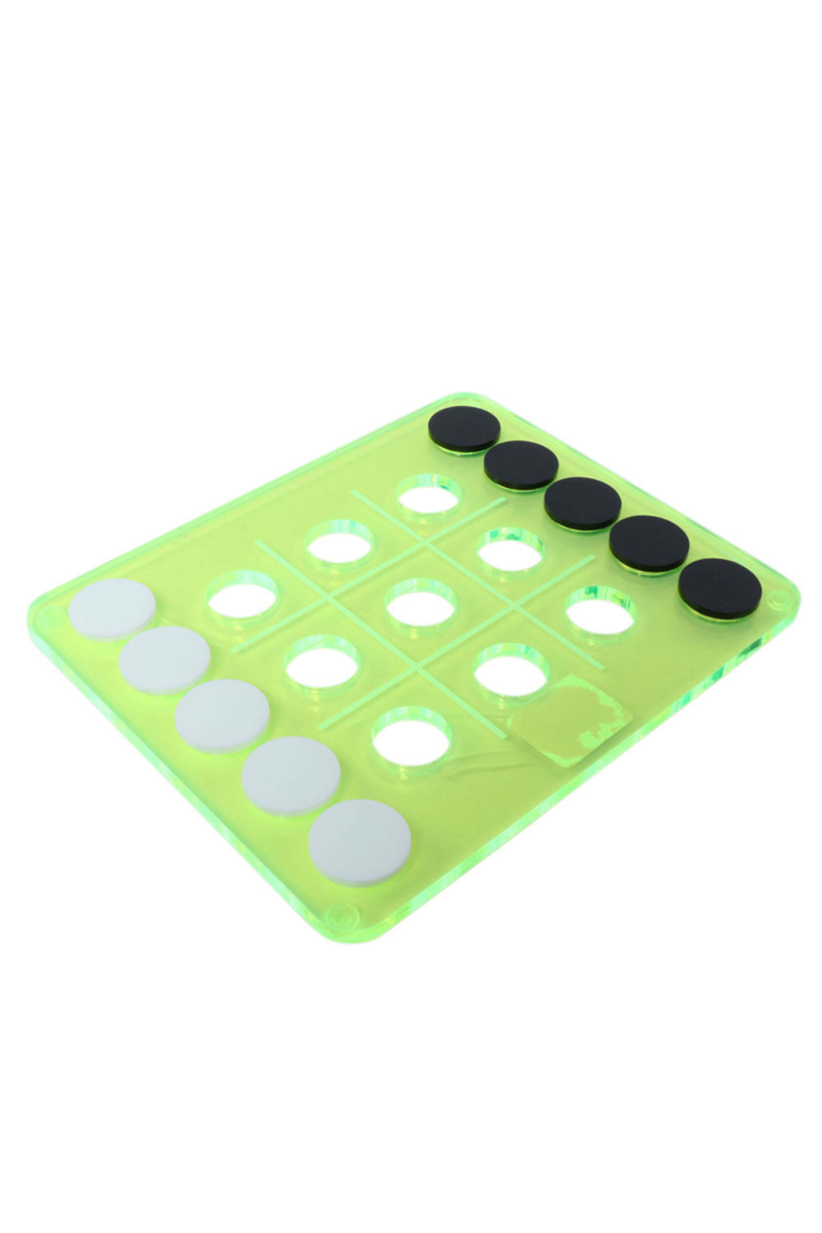 Luxe Dominoes - La Viejita in Neon Green