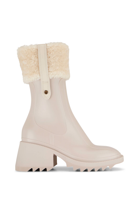 Chloe shearling boots best sale