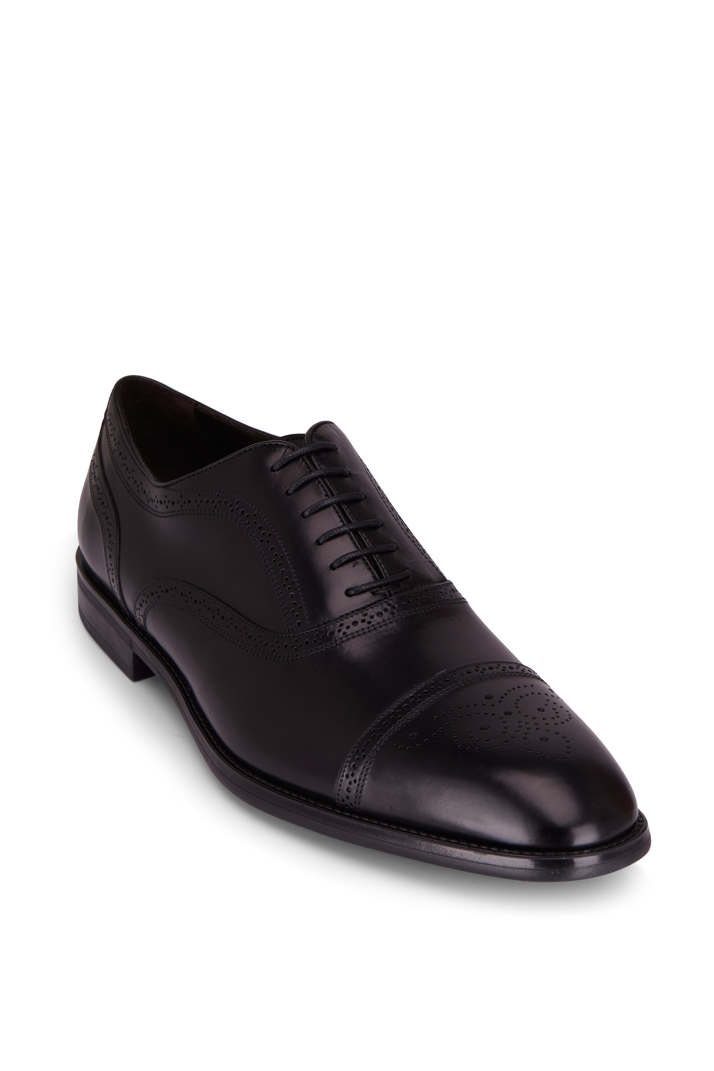 To Boot New York - Phelps Parma Black Lace Up Shoe