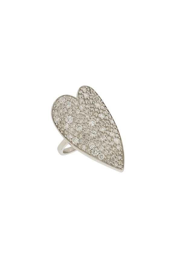 Kai Linz Large Heart Diamond Ring