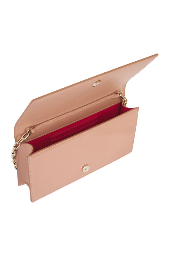 Christian Louboutin Bettina Blush Patent Leather Clutch - view 4