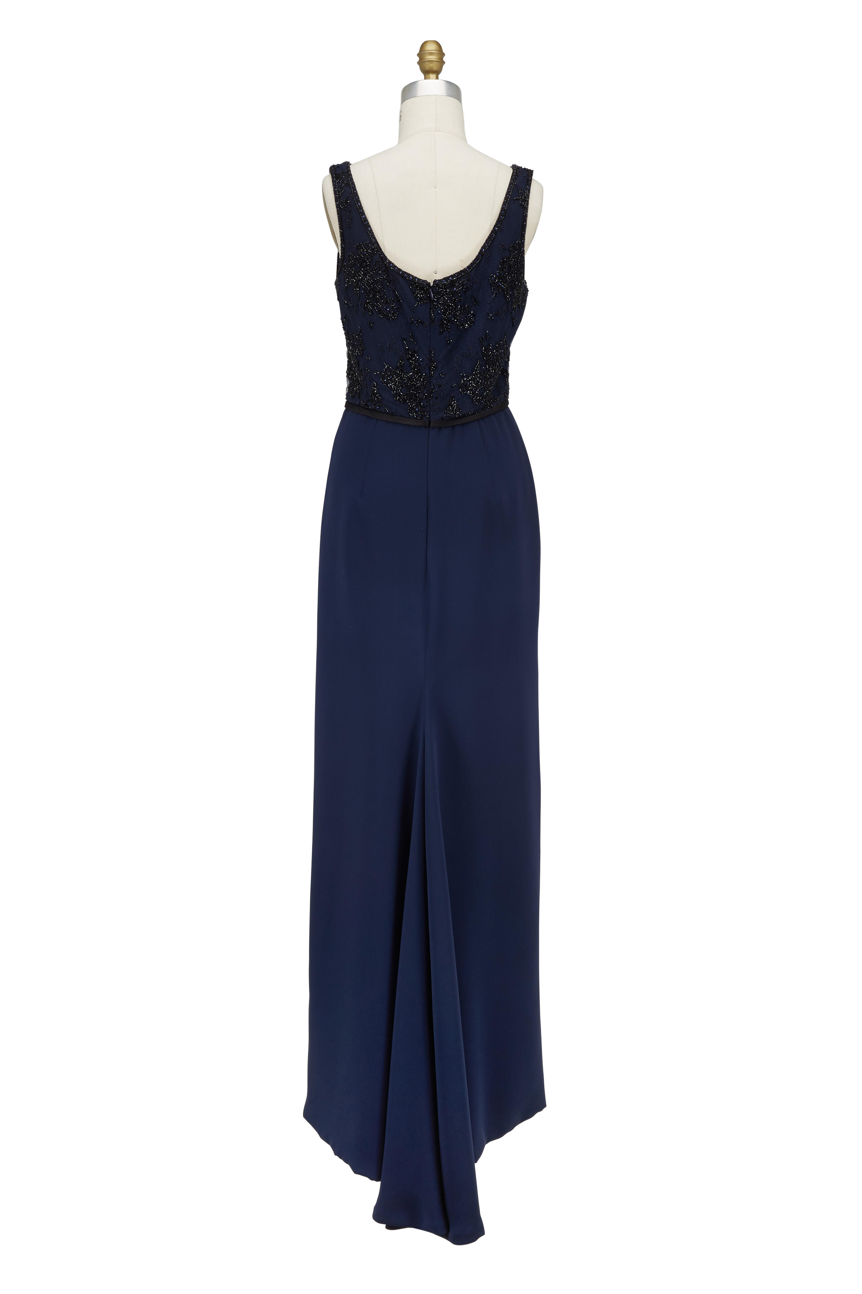 lace and beads navy dress Lace & Beads - Maxi Dress - Women - Polyester - 6 US