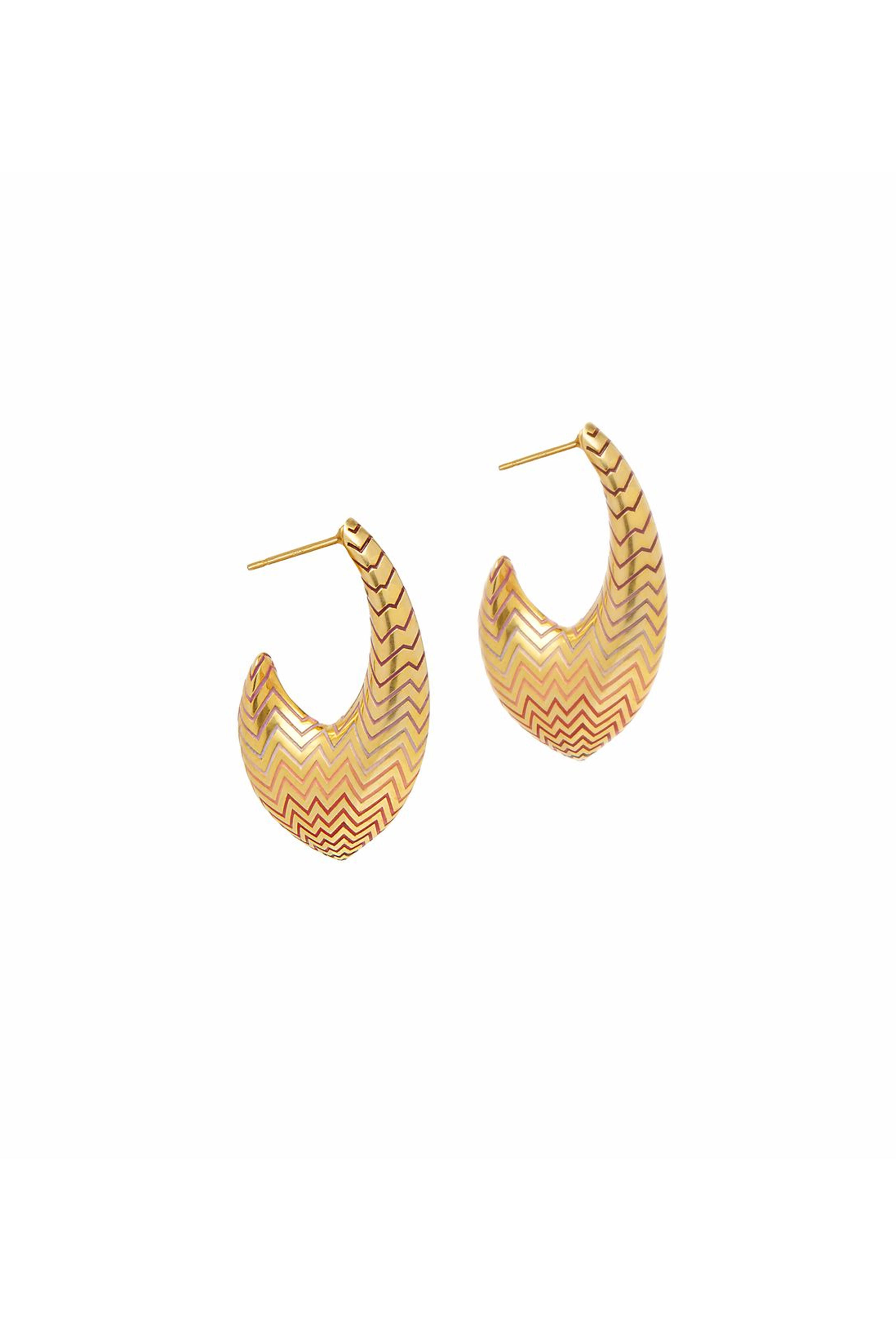 Van Gelder - Medium Baoli Flow Earrings