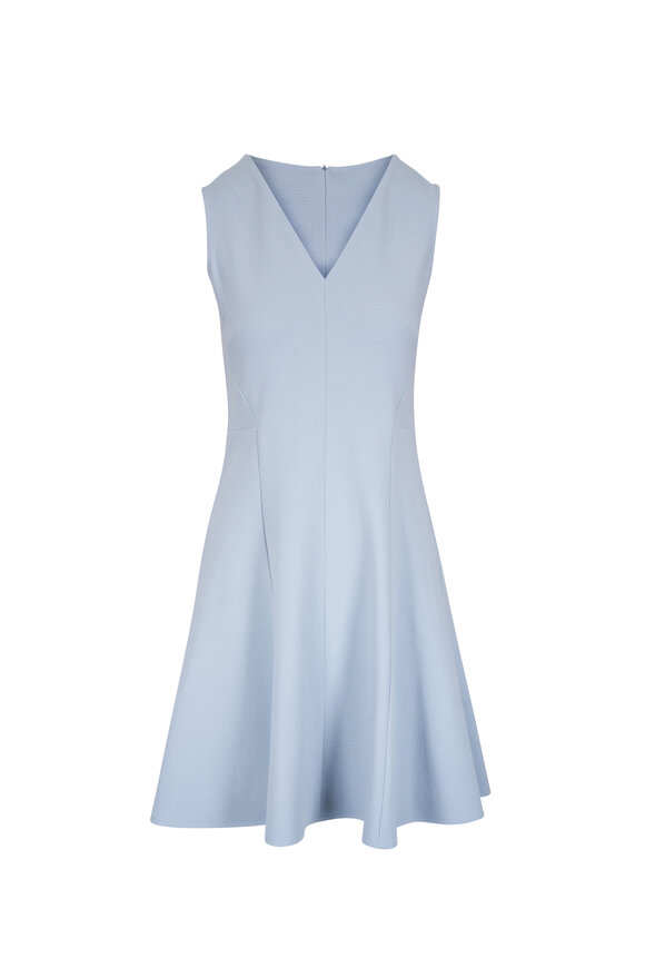 Kiton Light Blue Sleeveless Dress