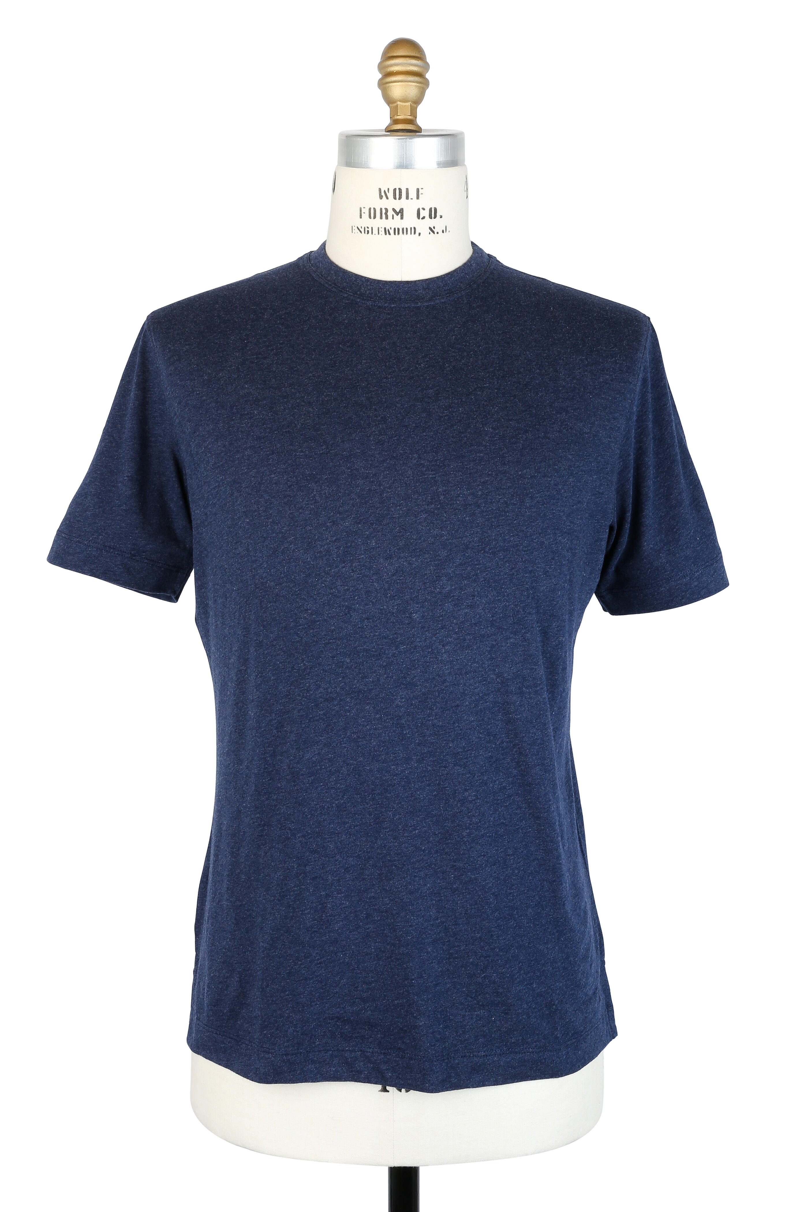 Left Coast Tee - Navy Blue Crewneck T-Shirt