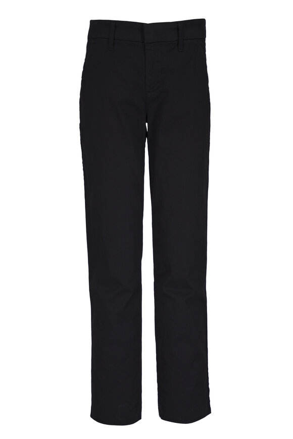 Frank & Eileen The Italian Black Stretch Cotton Chino