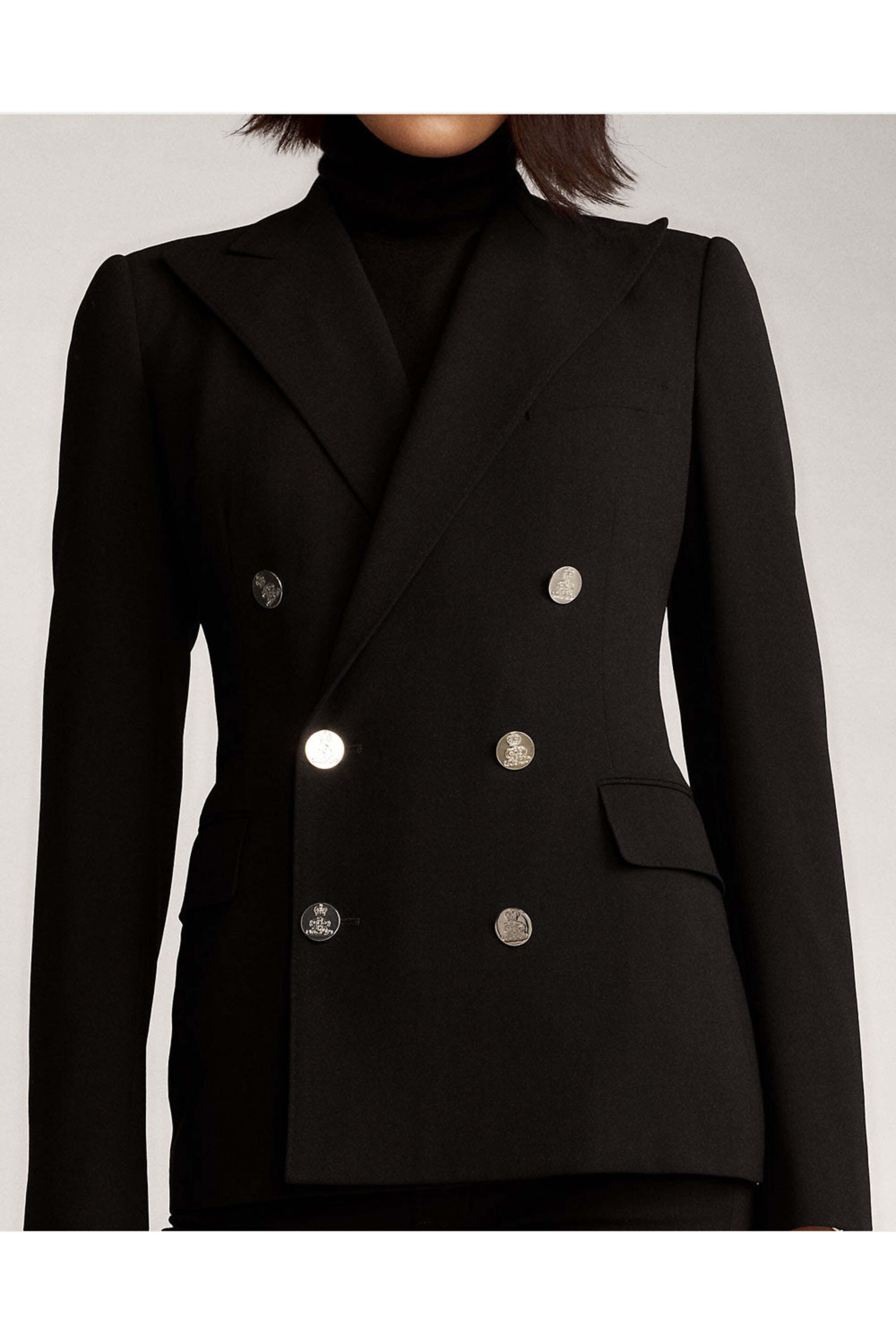 Ralph Lauren - Black Camden Double Breasted Jacket