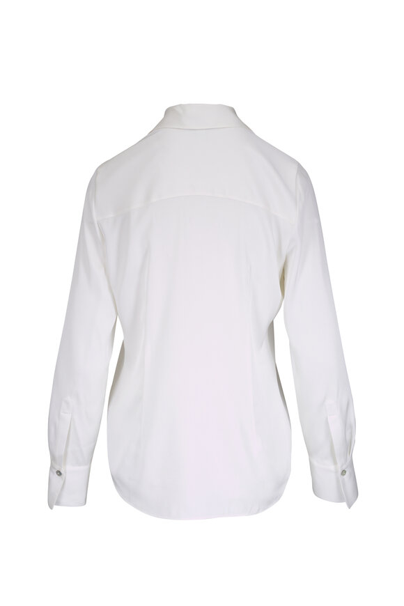 Vince Off White Classic Slim Fit Button-Up Shirt - view 2