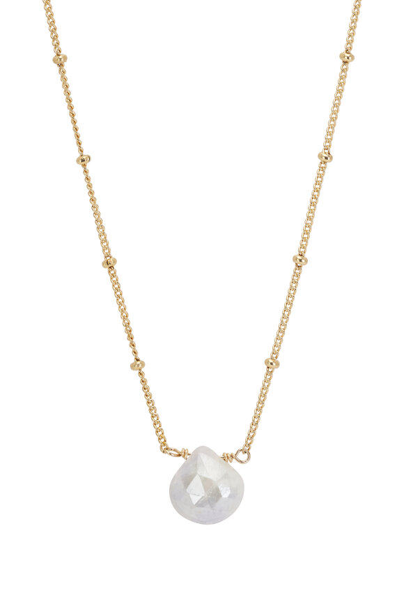 Cristina V. - Moonstone Briolette Necklace