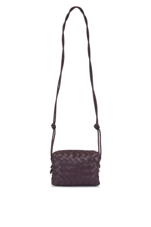 BOTTEGA VENETA ビーズバッグ Bottega Veneta - Firework Woven Leather Mini Crossbody Pouch