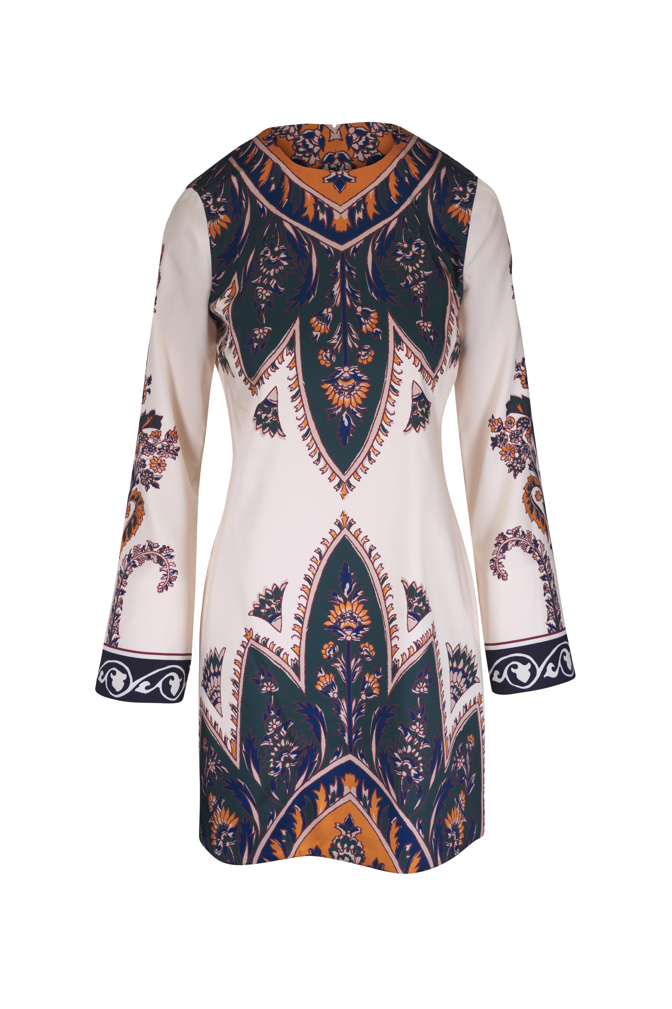 Veronica Beard - Cromwell Ecru Multi Print Dress