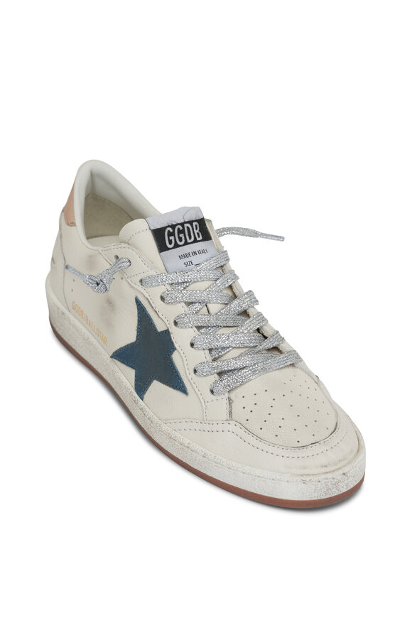 Golden Goose Ballstar White Leather Low Top Sneaker