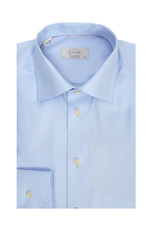 Borriello blue and white striped shirt - BORRIELLO - Vectory uomo