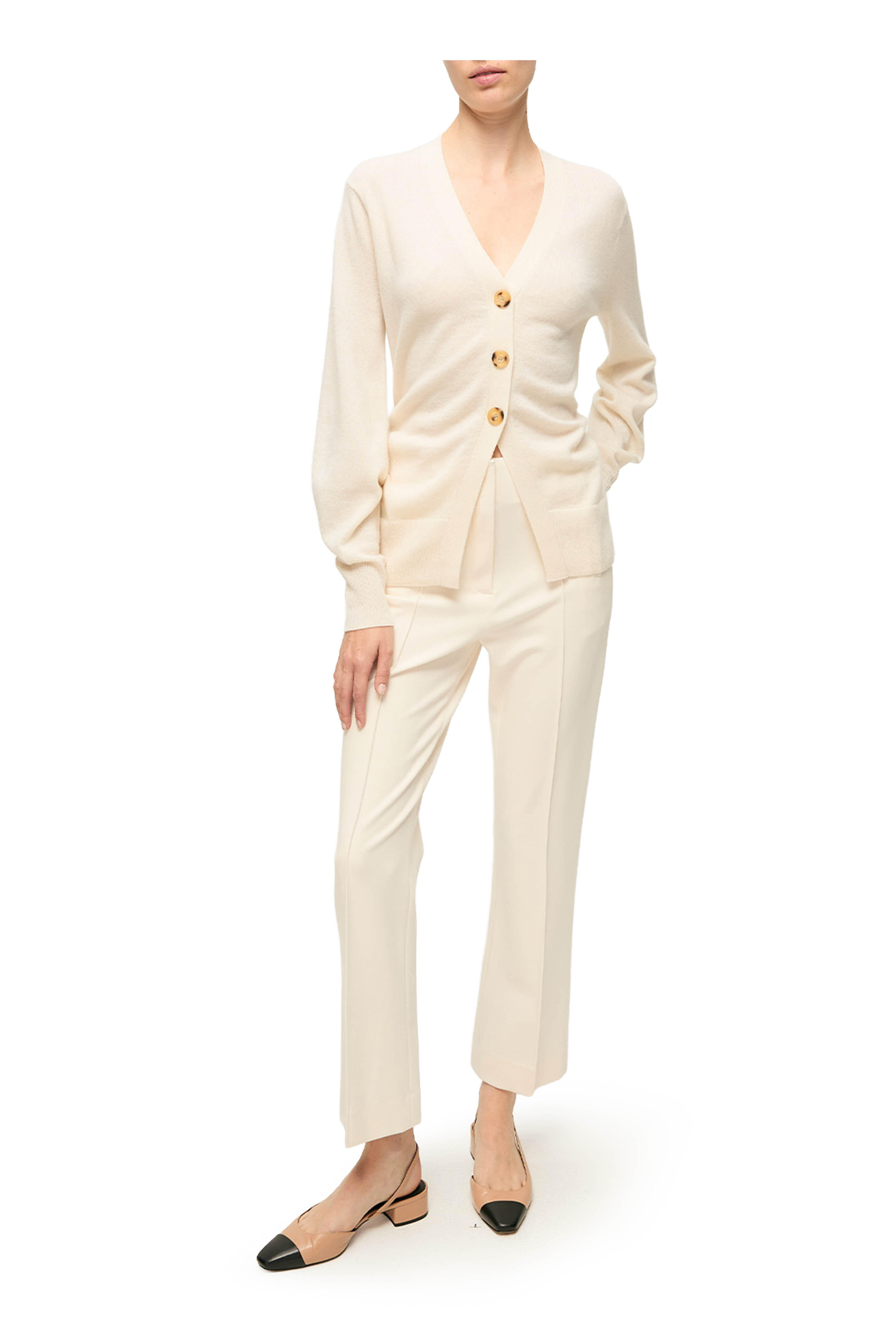 Veronica Beard - Kean Dove Slim Leg Cropped Pant