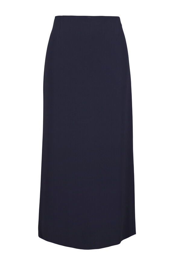 Lafayette 148 New York Cady Ink Column Maxi Skirt - view 1