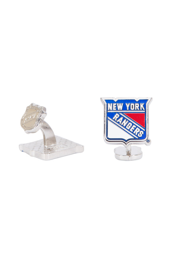 Cufflinks Inc - Sterling Silver New York Rangers Cuff Links 