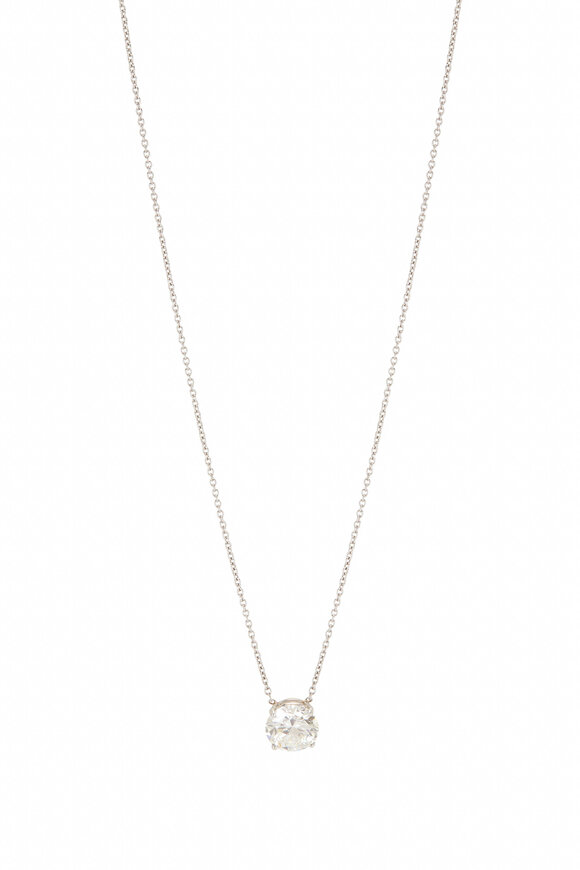 Lowy & Co Round Brilliant Diamond Pendant