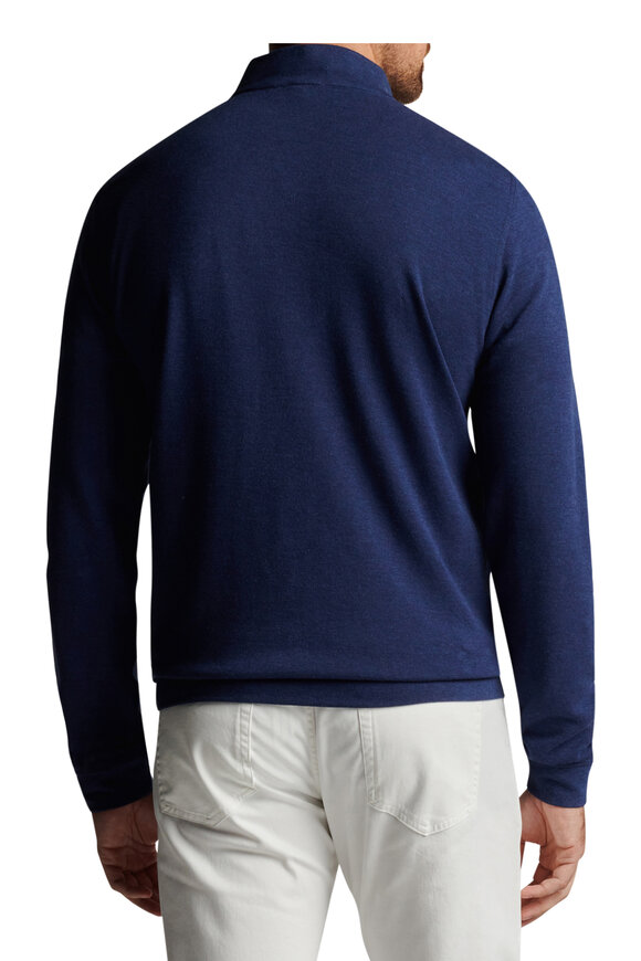 Peter Millar - Crown Cottage Navy Blue Quarter Zip Pullover