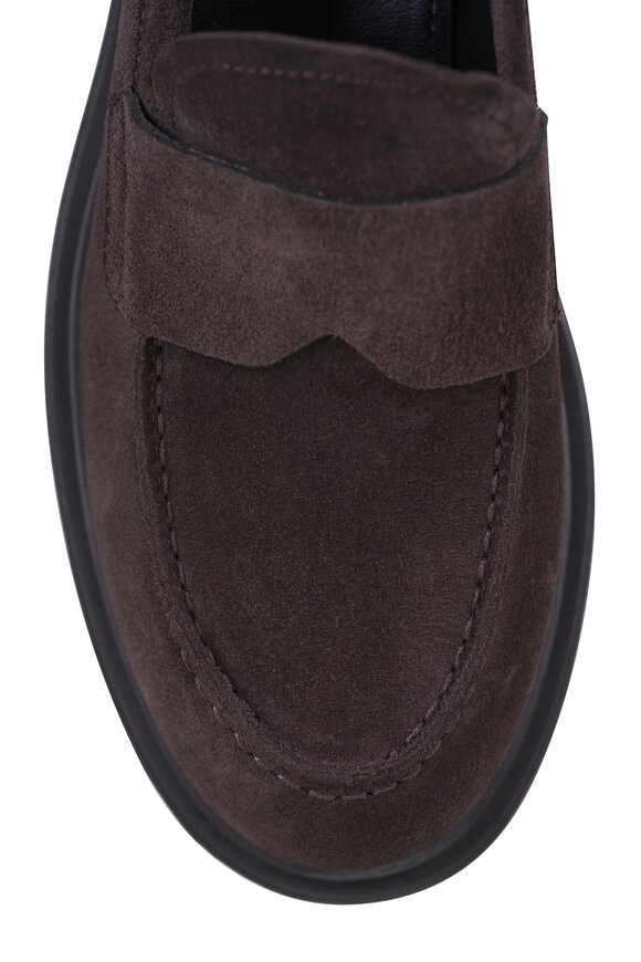 AGL Loren College Brown Suede Moccasin - view 5