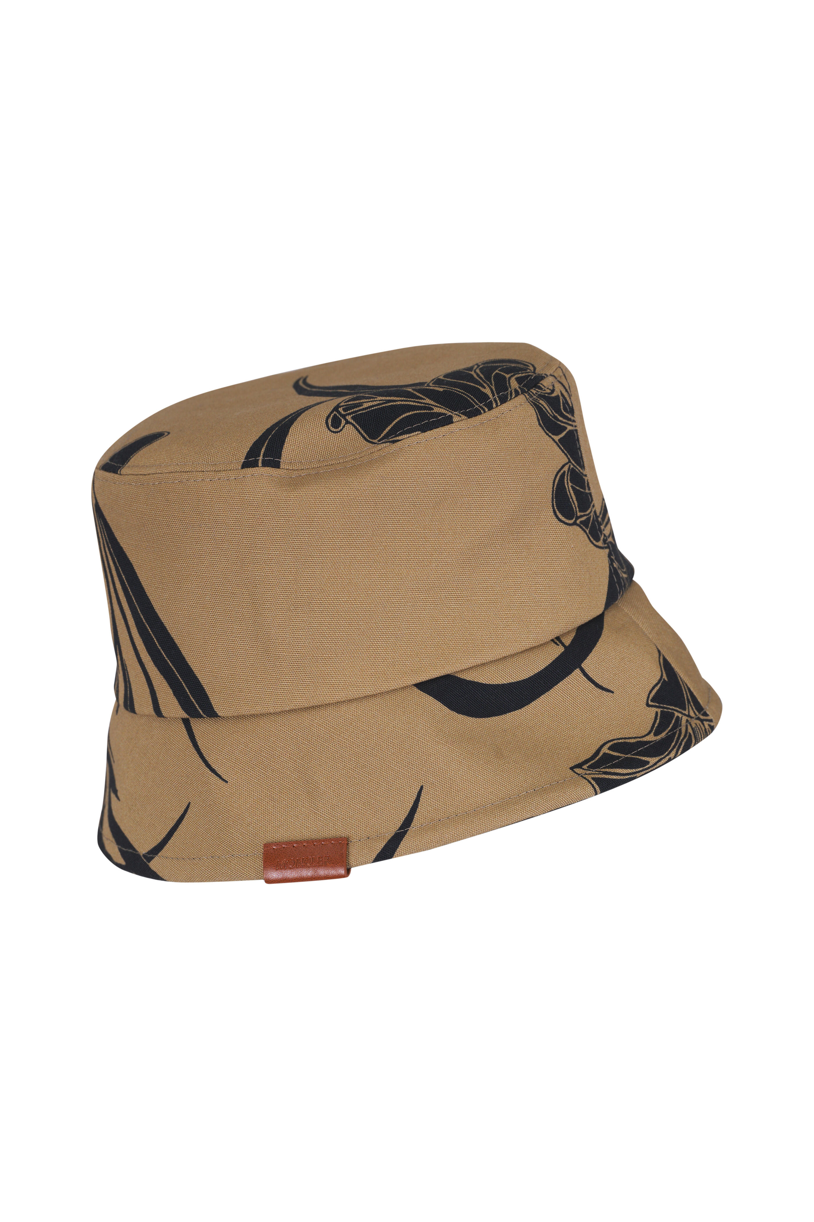 ハット MONCLER Logo bucket hat Beige K10933B000255983X Moncler Logo Bucket Hat | Neiman Marcus