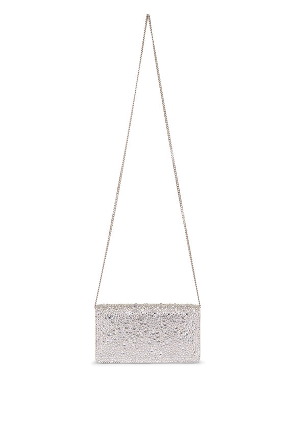 Valentino Garavani VLogo Signature Mini Crystal Shoulder Bag - view 3