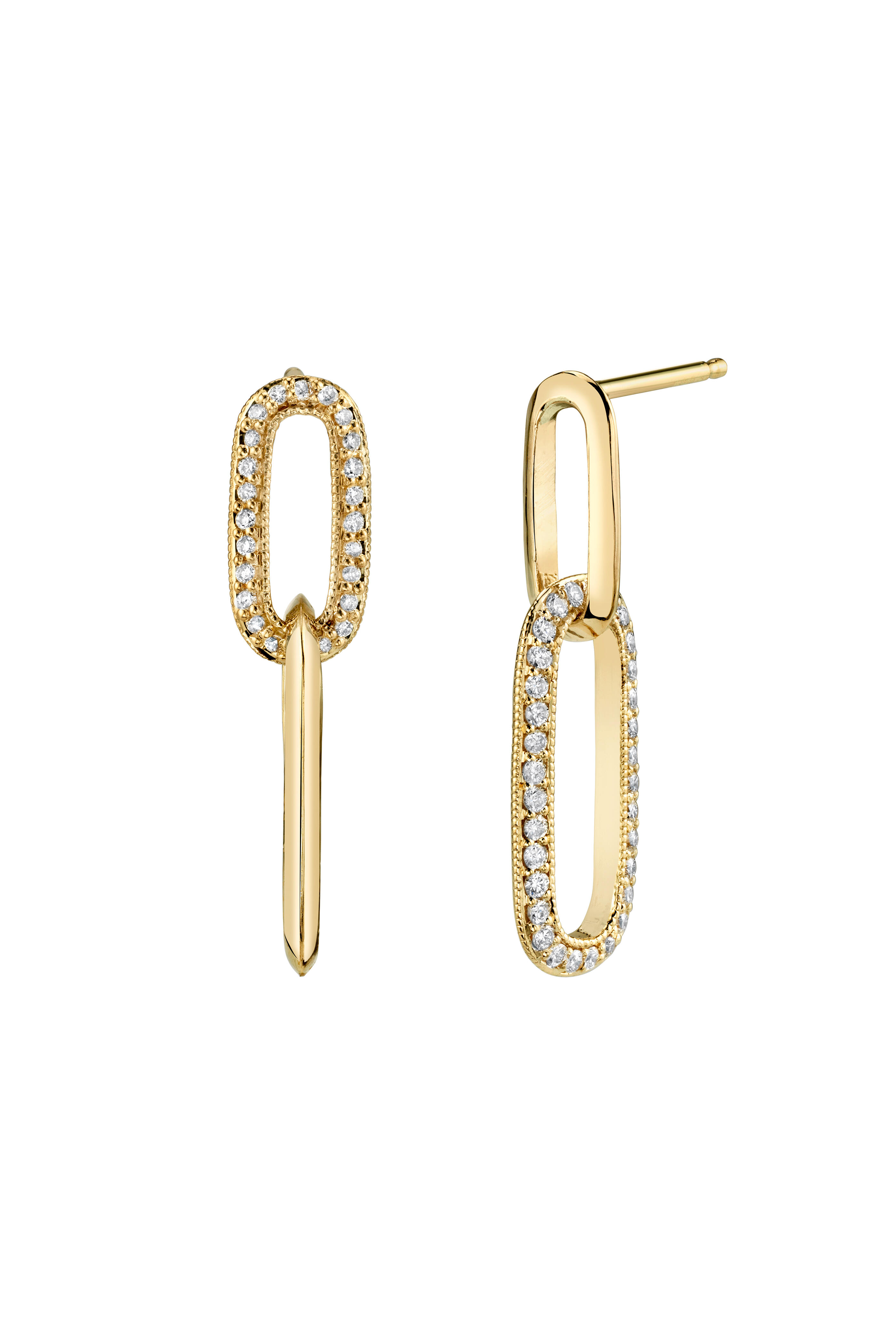 Lizzie Mandler ピアス ゴールド 18K