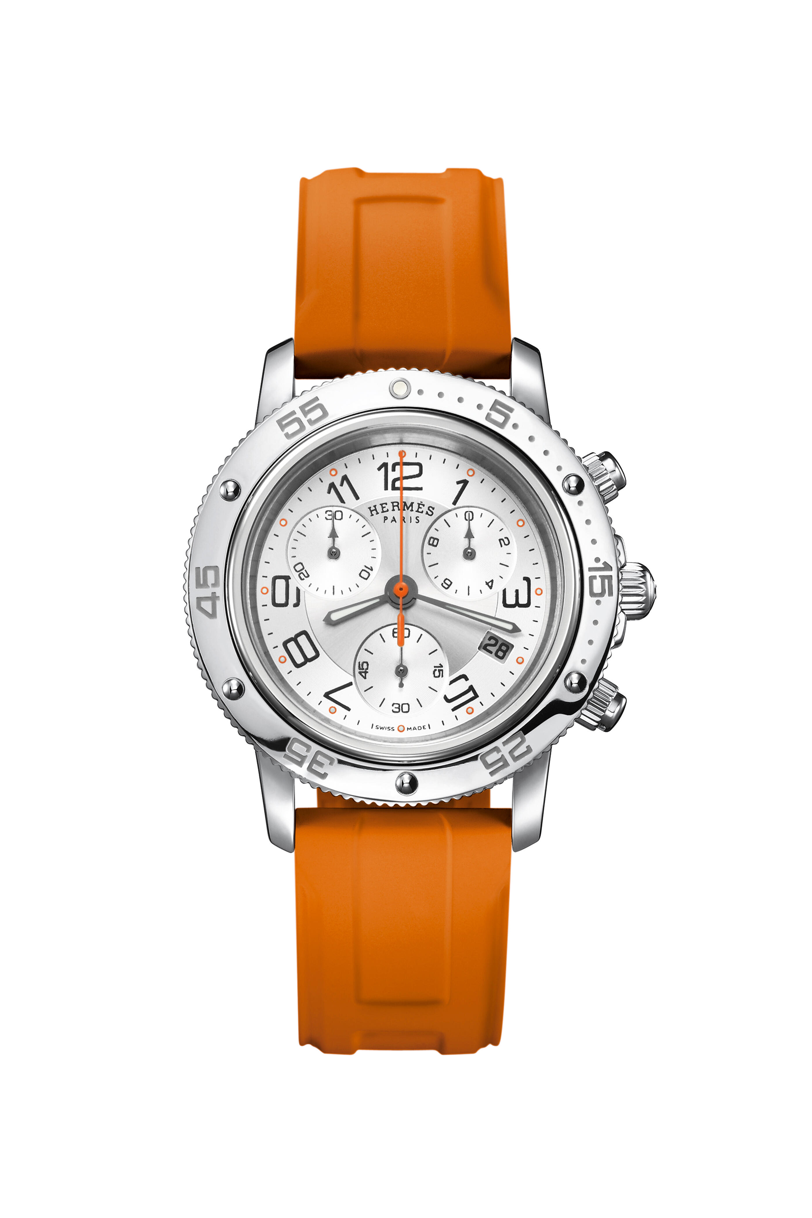 Hermès - Clipper Chronograph Watch, 36 mm
