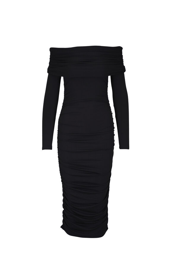 Veronica Beard - Padma Black Multi Floral Flutter Sleeve