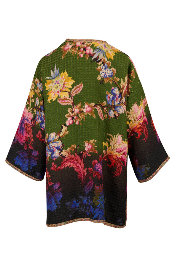 Etro Kesa Floral Side Slit Jacket - view 2