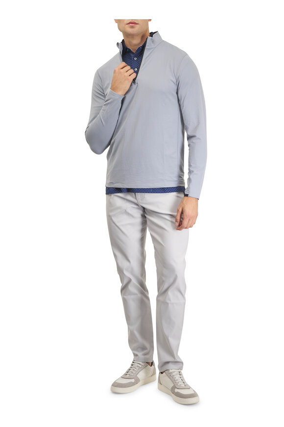 Greyson Tate Wolf Gray Quarter Zip Pullover - view 2