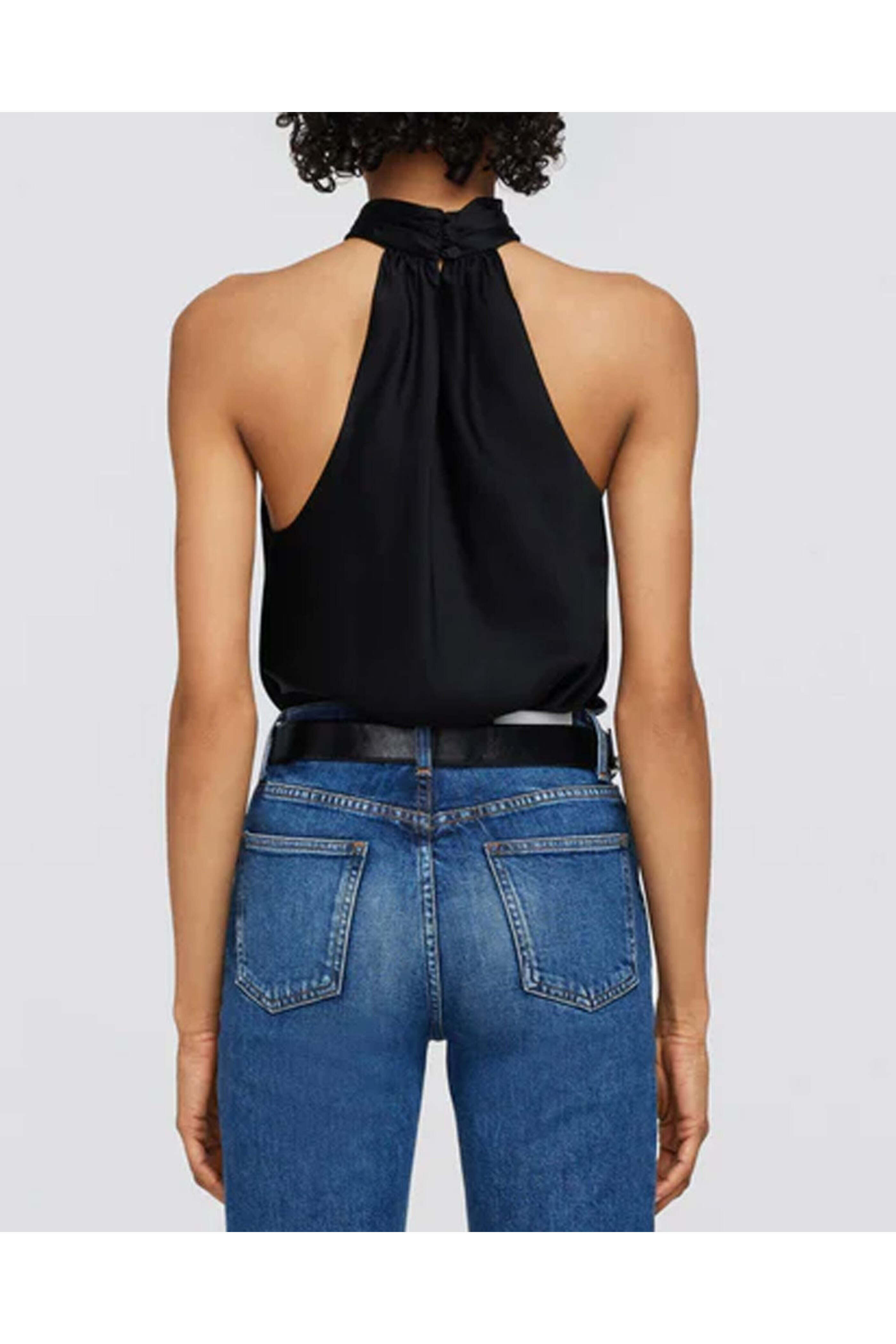Simkhai - Black Thea Halter Top