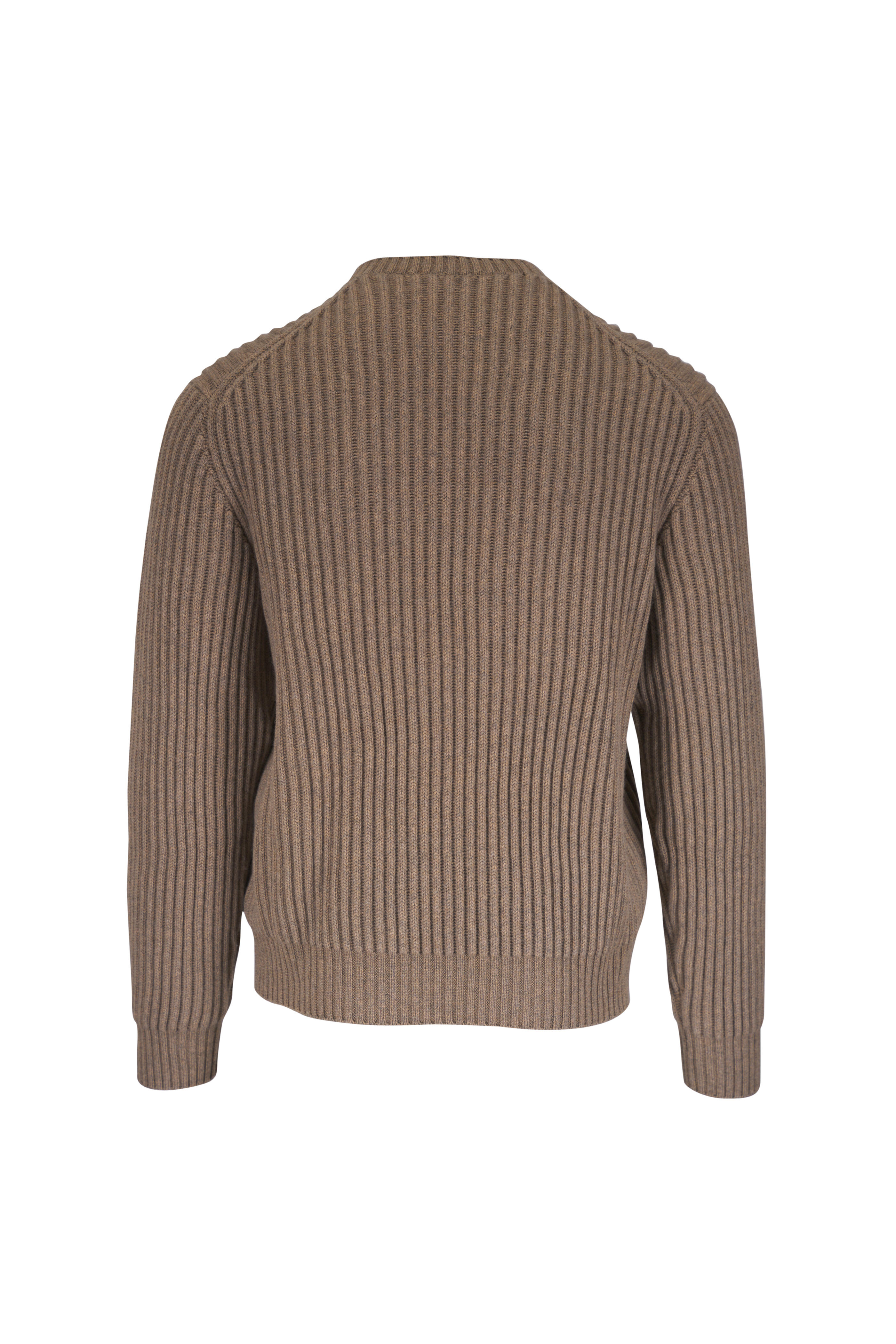 Loro Piana - Grass Plane Tree Baby Cashmere Crewneck Sweater - view 2