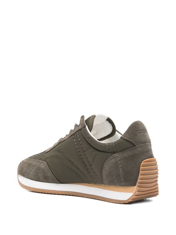 Totême Dark Olive Sport Sneaker - view 5