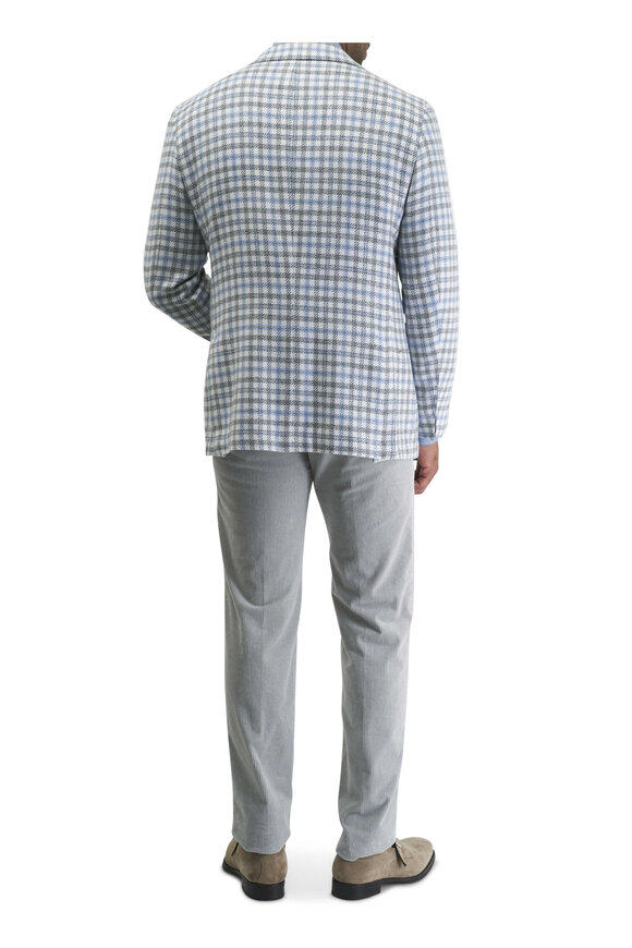 Kiton - Gray Corduroy Pant 