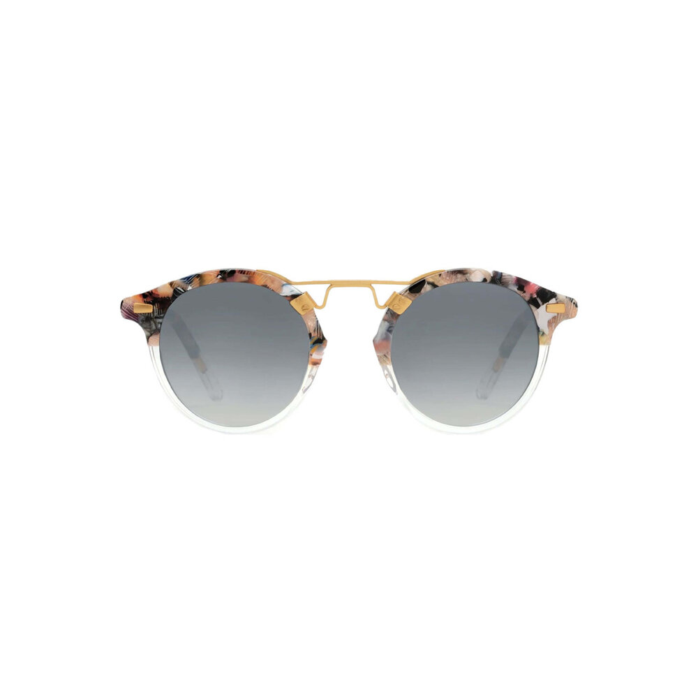 Krewe Soniat Capri To Crystal Mirrored Sunglasses Krewe - Soniat – Shades Sunglasses main image 3
