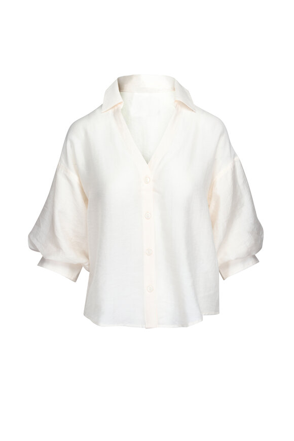 Brochu Walker Kate Voile Cream Blouse - view 1