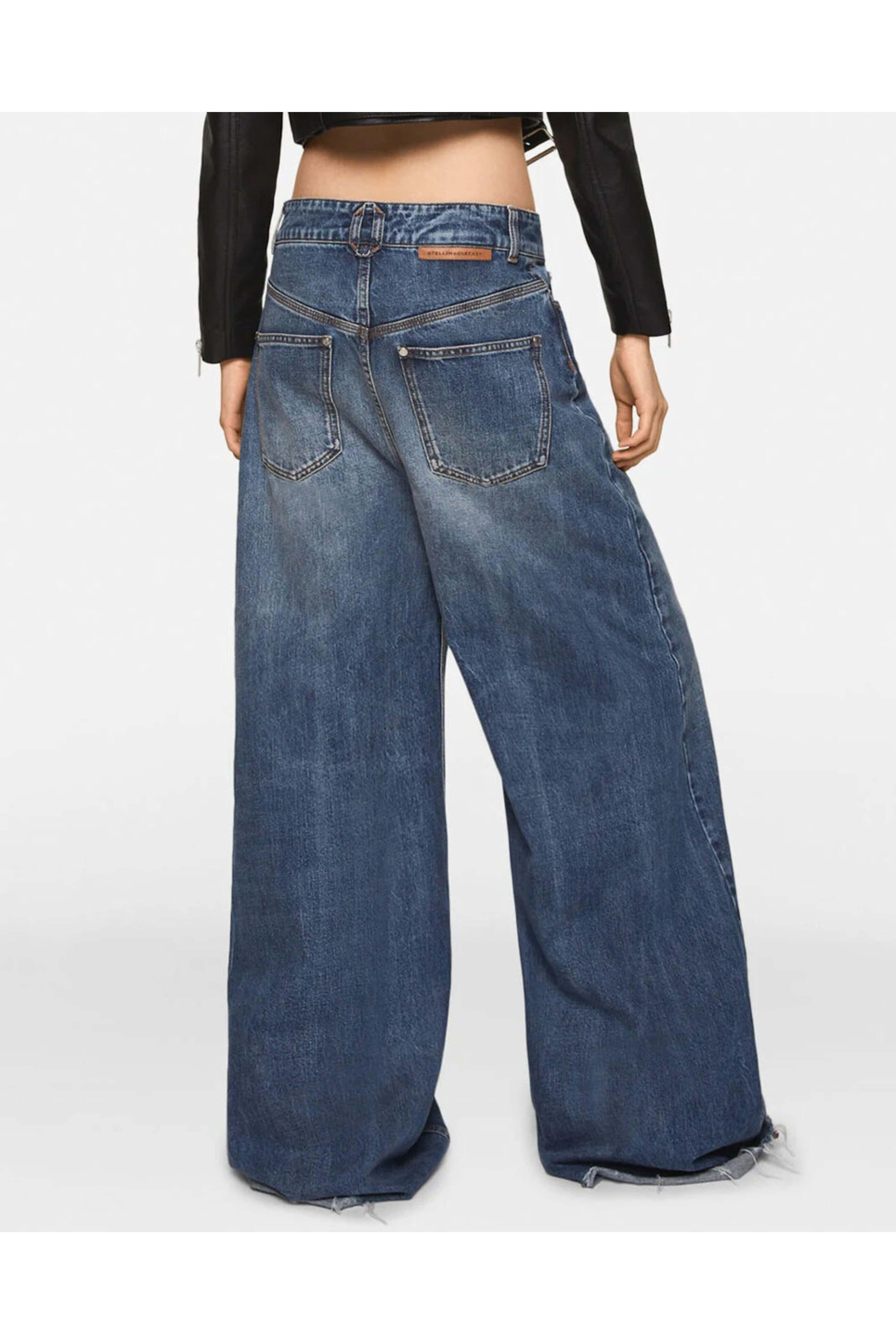 Stella McCartney - Wide Leg Jean in Vintage Blue
