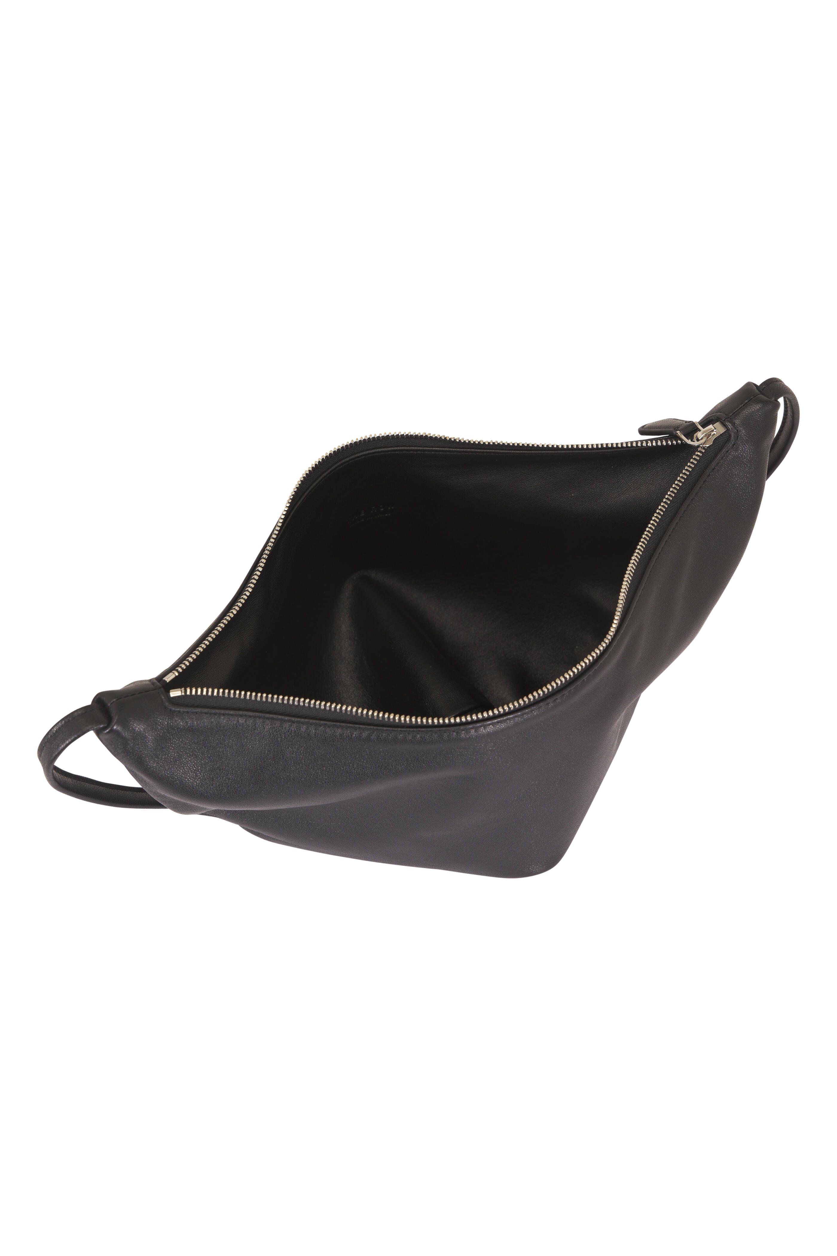 The Row - Small Izzy Black Leather Bag - view 4