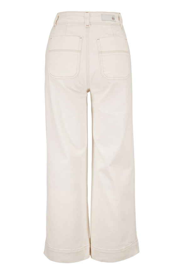 AG - Rosie White Workwear Wide Leg Jean