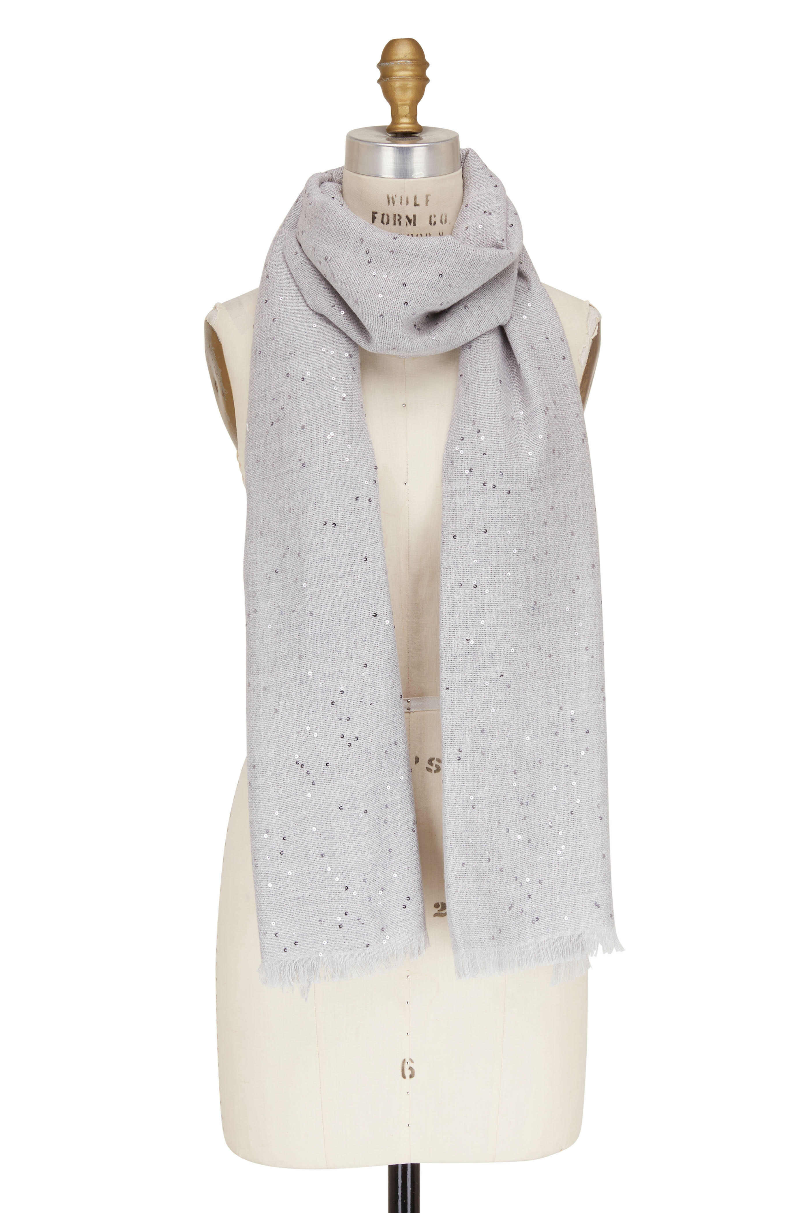 スカーフ BRUNELLO CUCINELLI Sparkling cashmere and silk scarf Brunello Cucinelli Cashmere-Silk Sparkling Scarf | Harrods UK
