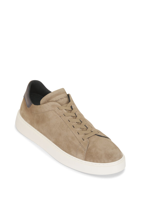 To Boot New York James Taupe Suede Sneaker