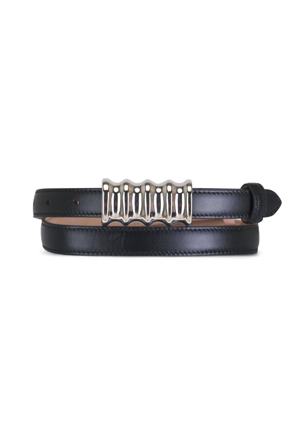 Suzi Roher studded balck Belt newest size small